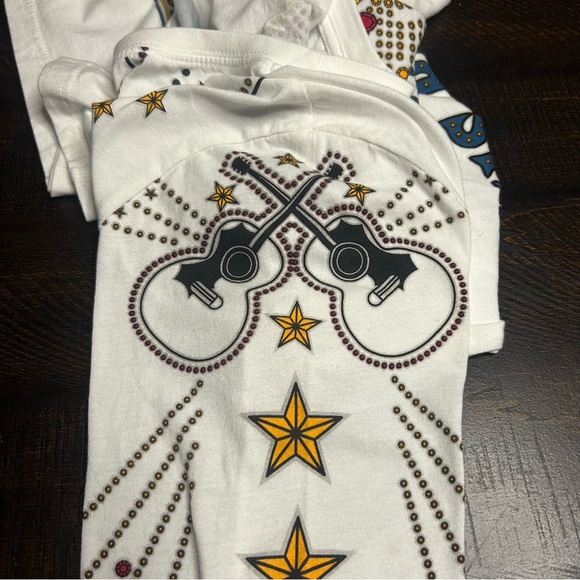 Elvis Women's White Long Sleeve Tee - Picture 9 of 10